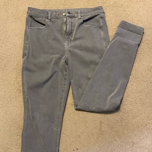 Grey American Eagle Jeans - Picture 3 of 4